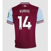 West Ham United Mohammed Kudus #14 Heimtrikot 2024-25 Kurzarm